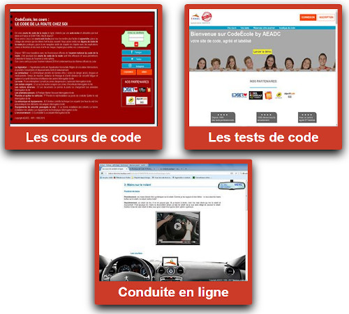 Code de la route en ligne sur CodeÉcole
